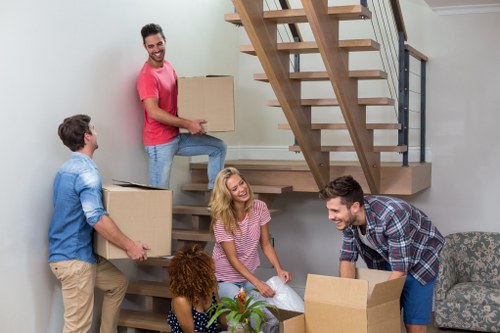 Local removal team handling a property move in Queens Park