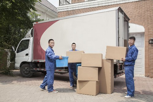 Movers in Queens Park preparing for a local relocation