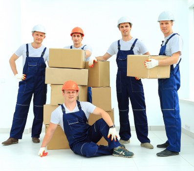 Careful loading for a local moving job in Queens Park