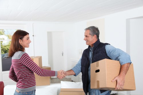 Experienced movers handling a residential relocation near Queens Park and nearby suburbs