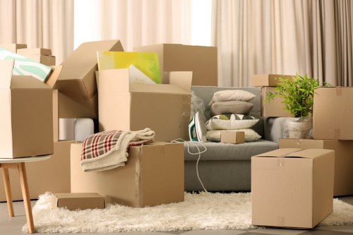 Supervisor reviewing safety checks before a moving job