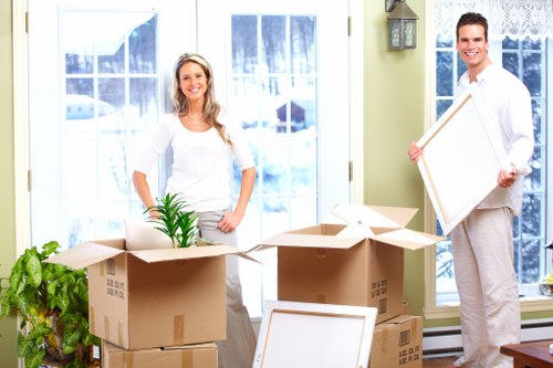 Queens Park removals team planning parking and access for a house move